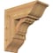 Ekena Millwork Olympic Traditional Smooth Bracket w/ Offset Brace, Western Red Cedar, 7 1/2"W x 18"D x 18"H BKT0806X18X18OLY01SWR - alternate 1